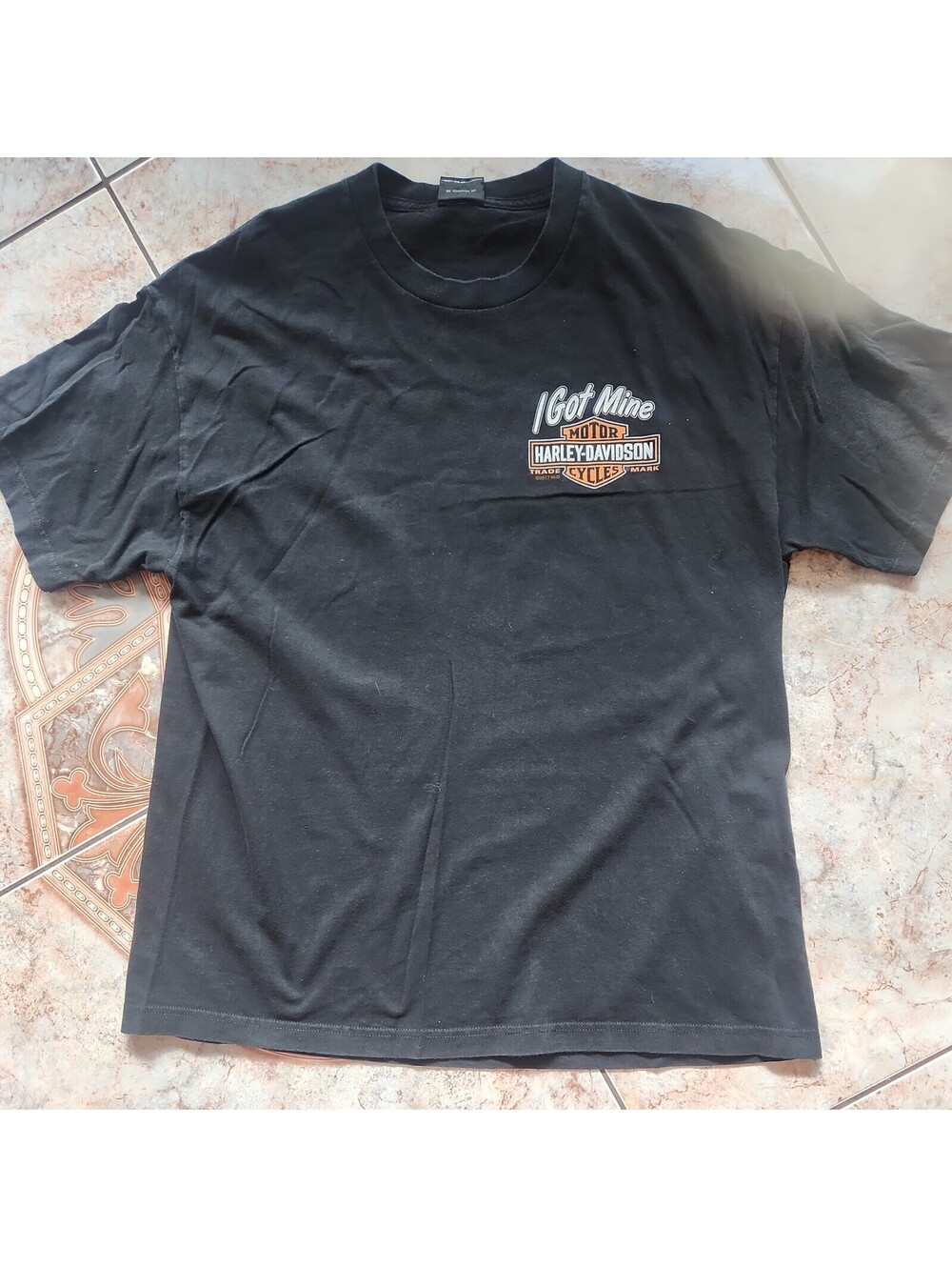 Harley Davidson Space Coast Black Large Shirt